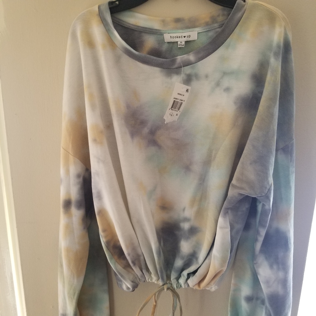 Tyedye Drawstring Top